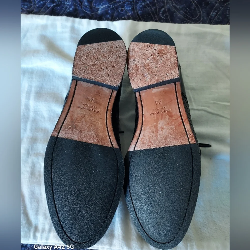 EUC Cole Haan woven oxfords, 7.5 C width - Picture 5 of 8